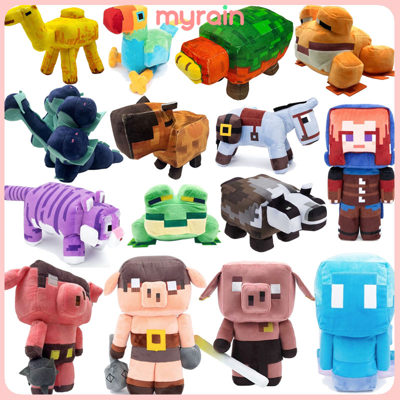 Boneca de pelúcia Minecraft Legends Brinquedos de pelúcia Macio Figura ...