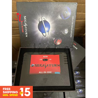 NEW-ALL IN-1 SEGA SATURN Game Card Cartuchos SS Com Acelerador De Leitura Direta Função Goldfinger Pseudo KAI 4MB 8MB Memória