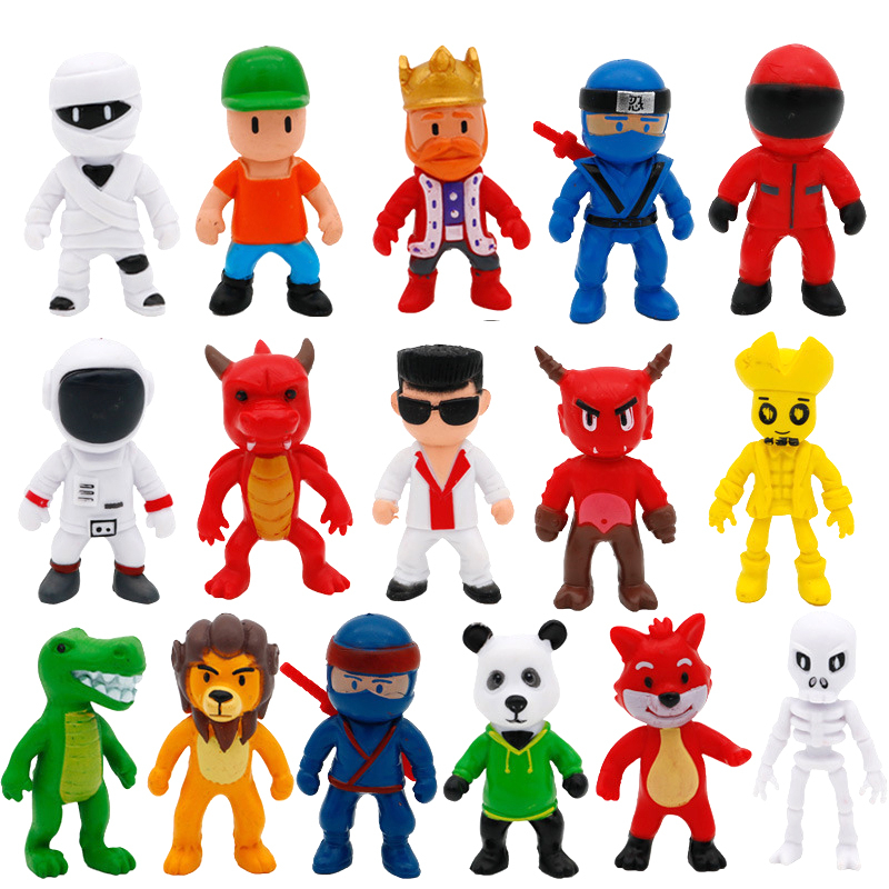 Stumble Guys Game Action Figures Model Miniature Figurines Bonecos