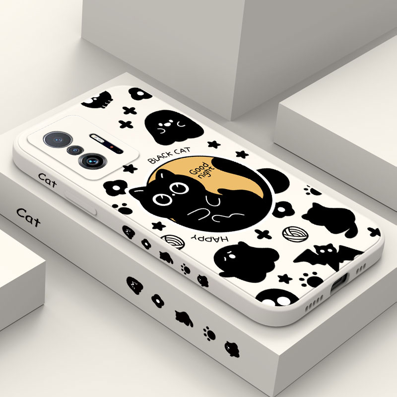 GOGME Funda Para Xiaomi Redmi Note 14 Pro 4G - Gato Lindo En Relieve De Cuero Cartera