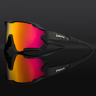 Kapvoe Óculos De Ciclismo Polarizados De 5 Lentes Masculino UV400 Sol TR90 Esportivos