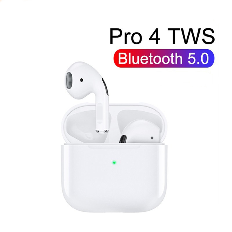 Fones De Ouvido Sem Fio Mini TWS pro4 Bluetooth Intra-Auriculares Para ...