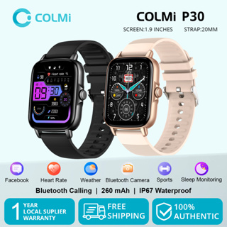 Relógio Inteligente COLMI P30 Bluetooth Chamadas IP67 Prova D