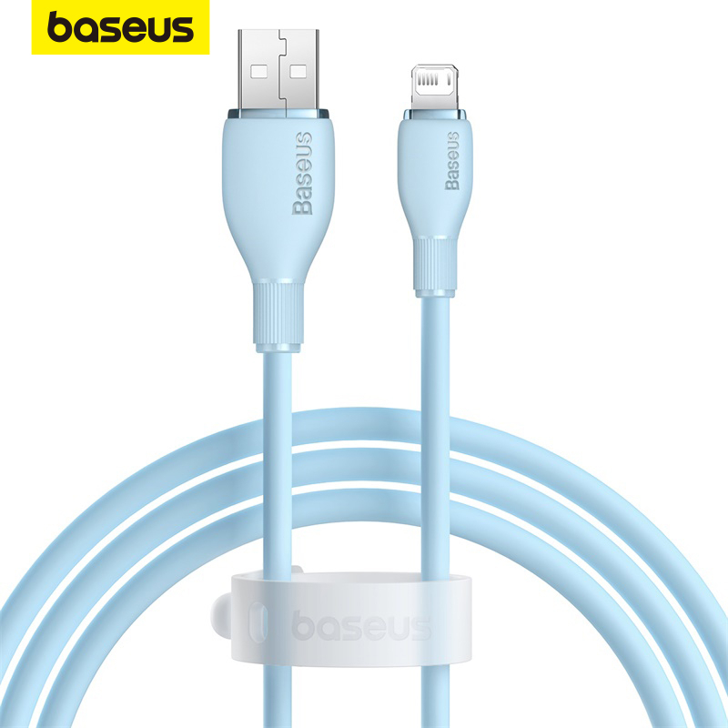 Baseus Pudding Series 2.4A cabo de carregamento rápido USB para iluminação para 14/13