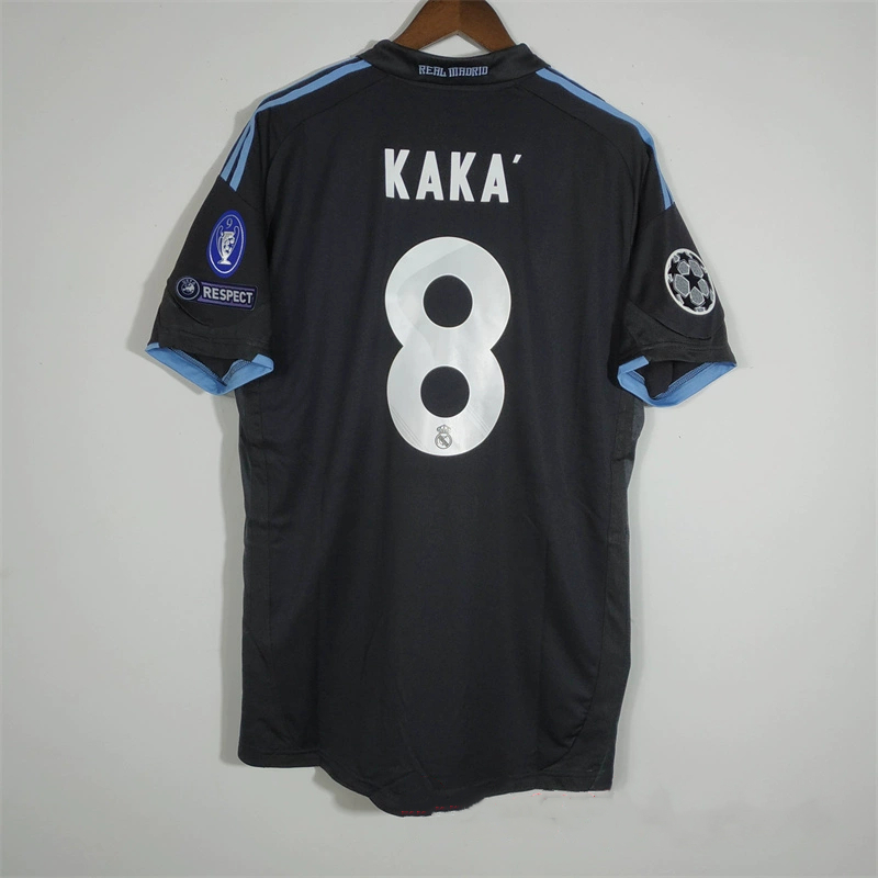 09-10 Real Madrid Ronaldo Kaka Camiseta De Futebol Vintage Personalizada De Alta Qualidade
