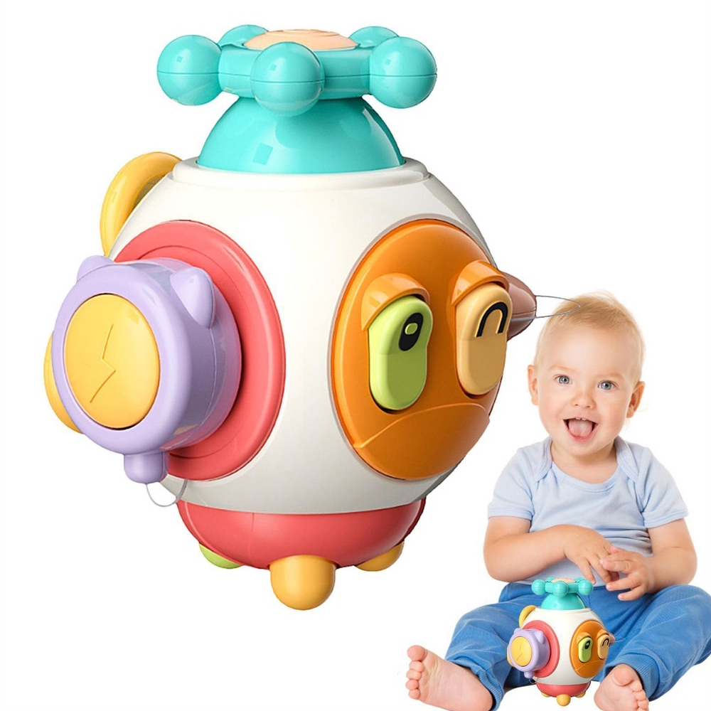 Baby Polyhedral Cube Puzzle Bola Ocupada Manhattan De Agarrar À Mão Treinamento Educacional Antecipado Brinquedos Ocupados