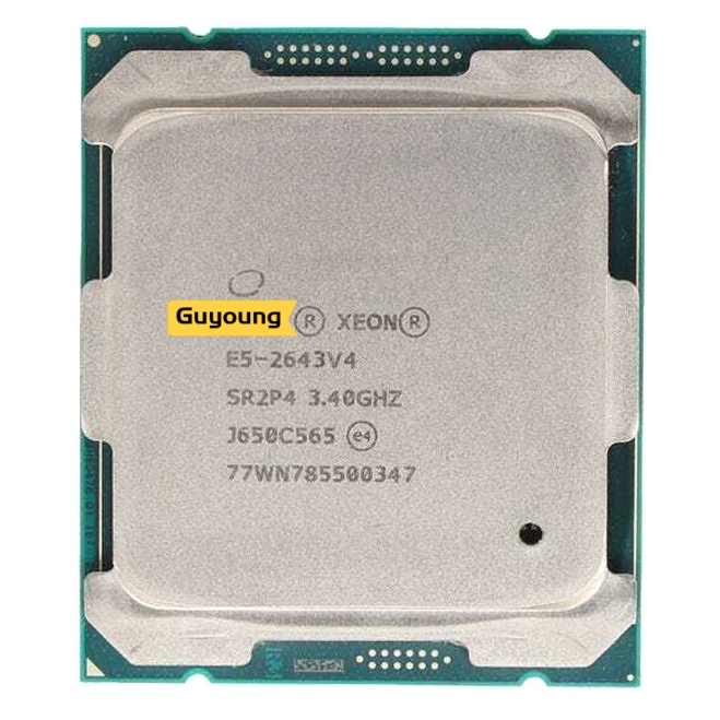 Processador E5-2643V4 Xeon E5 2643V4 3.40GHZ 6 Núcleos 20 Mb E5 2643 V4 Tpd 135w Fclga2011 3 I.1490691428
