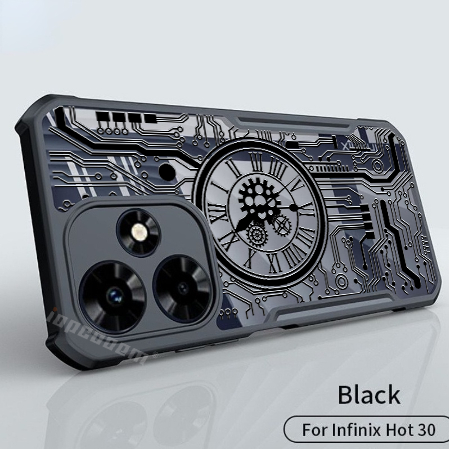 Capa De Armadura À Prova De Choque Infinix HOT 30 Play NFC 40 Pro 40i 30i 20i 20S 20 4G Note 30 30i VIP 5G Caixa De Placa Mãe Padrão De Circuito Impresso PC Silicone Phone Cover