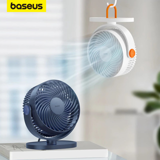 Baseus Ventilador De Mesa Com Ângulo Ajustável Portátil Para Escritório
