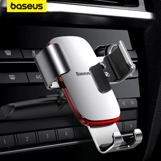 Baseus Metal Gravity Car Phone Holder for Car CD Slot Air Vent For Phone Samsung
