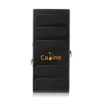 Caline CP-31HOT SPICE Wah Pedal/VOL De Efeito Volume Para Guitarra 2 Em 1 Acessórios Com Bypass Verdadeiro
