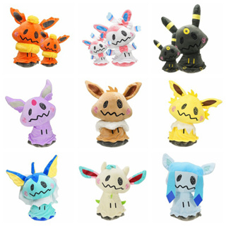 Pokemon Eevee Evolução de brinquedos de pelúcia Sylveon Flareon  Joolaon/Umbreon/Vaporeon/Presente de aniversário para crianças