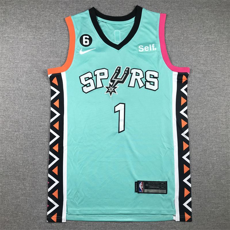 Teal city edition jerseys coming back for 2024? : r/NBASpurs