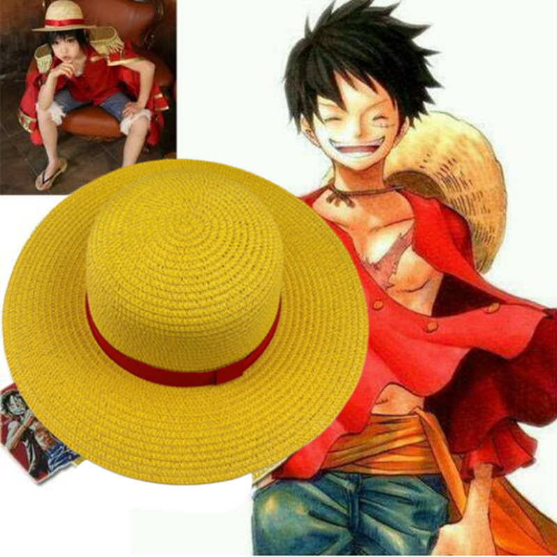 Compra online de One Piece Portgas D Ace Chapéu Anime Cosplay Chapéu de  Cowboy Homens Mulheres Crianças