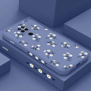 Estojo Telefônico Para Xiaomi Redmi Note 9S 9 8 7 Pro Max 9Pro 9T Flores Bonitas Capa De Sensação Confortável