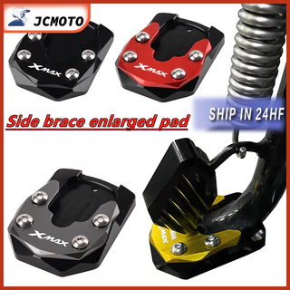 Para YAMAHA XMAX X-MAX 250 300 V2 XMAX300 Acessórios Motocicletas Extensão Do Suporte Lateral Ampliador