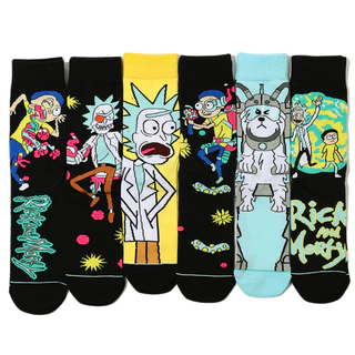 Meias Engraçadas De Desenho Animado anime Estampadas Personalizadas De Moda Criativa Homens Novidade Mulheres Confortáveis De Algodão Respiráveis