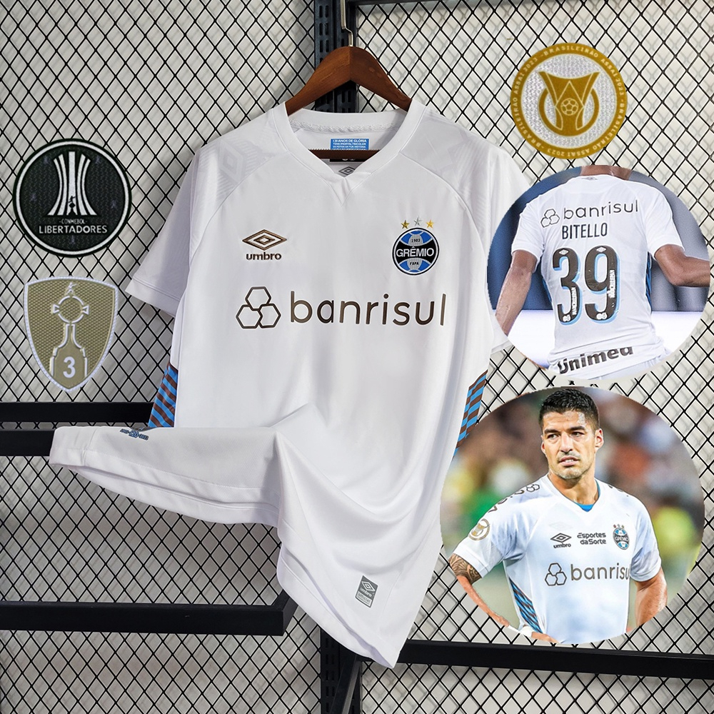 20232024 Nova Temporada gremio off football shirt Homens Camisa Branca