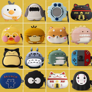 Para A Capa Huawei FreeBuds 5i 5 Pro2 Fone De Ouvido 3D Cartoon Pro2 5i Protetora De Silicone FreeBud 5