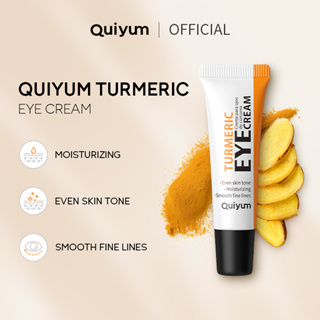 QUIYUM Creme Para Os Olhos De Cúrcuma Hidratante Mesmo Tom De Pele Linha Fina Lisa 15g