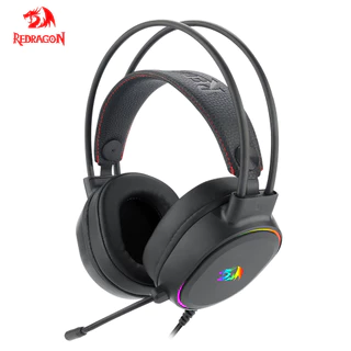 REDRAGON G588 RGB Fone De Ouvido Para Jogos , 7.1 USB Com Som Surround Microfone Computador PC Portátil