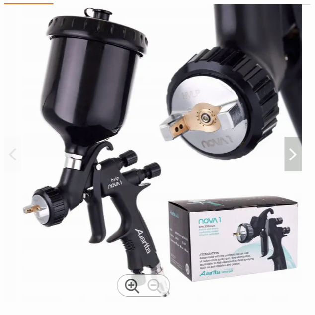 Pistola Pulverizadora Mini HVLP Auarita – Boquilla 0.8 Mm, 250 Ml, Ligera, Perfecta Para Proyectos Pequeños