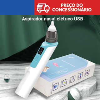 『Waterpulse』Aspirador Nasal USB Para Bebês Elétrico Recém-Nascido Lavador