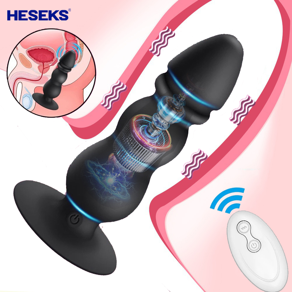 HOTWIND 10 Speed Anal Plug Vibrator Sexo Erótico Para Mulheres Estimulador De Ponto G Com Massajador De Próstata De Sucção Forte