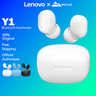 Fone De Ouvido Sem Fio Lenovo x WeCool Y1 Mini Buds Com Bluetooth 5.0 TWS Versão Atualizada Baixo Latency HD Som Estéreo Para Jogos earphone with mic