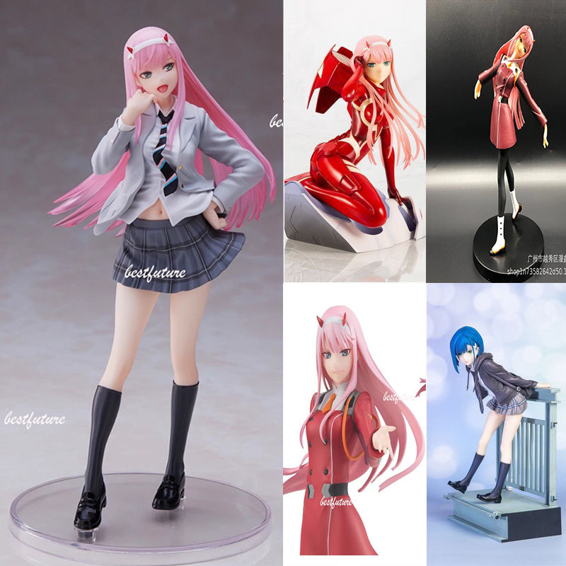 Anime DARLING In The FRANXX Zero Duas Figuras De Ação Em PVC Modelo De  Bonecos De Desenho Animado Coleções De Brinquedos Para Crianças Presentes -  Escorrega o Preço