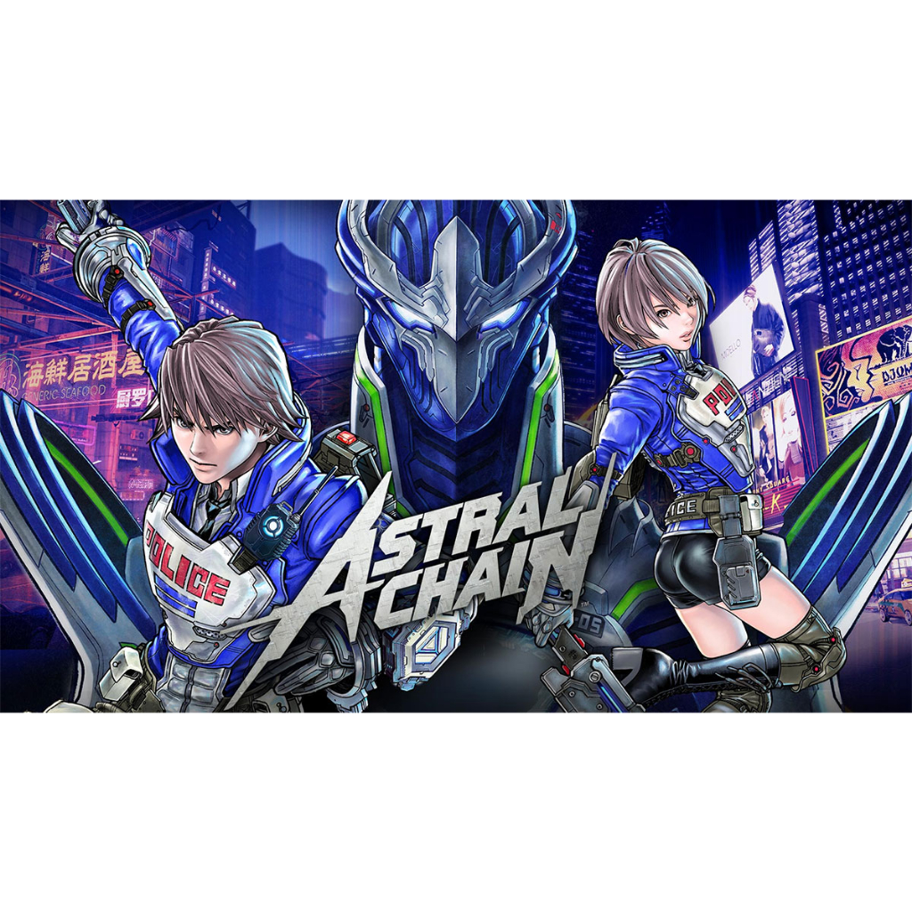 Cartão Físico Astral Chain Standard Edition Para Nintendo Switch