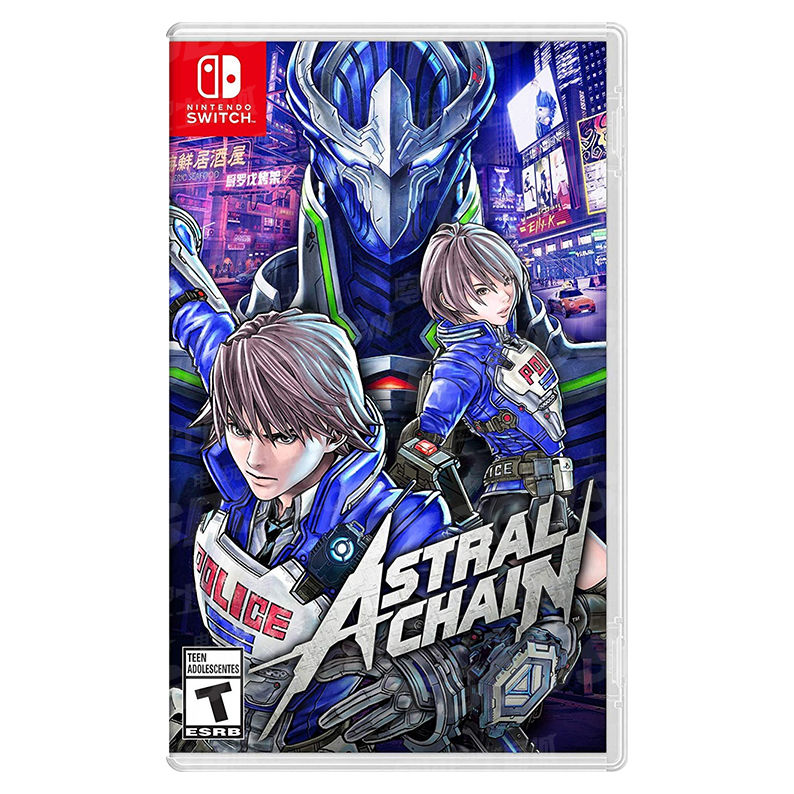 Cartão Físico Astral Chain Standard Edition Para Nintendo Switch