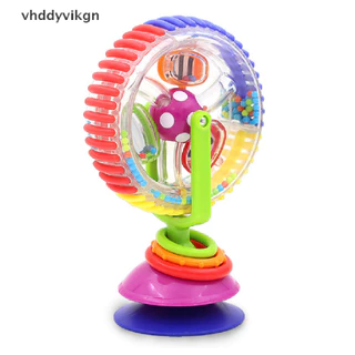 Roda Gigante Rotativa de 3 Cores com Ventosa Baby Educational Toy BR