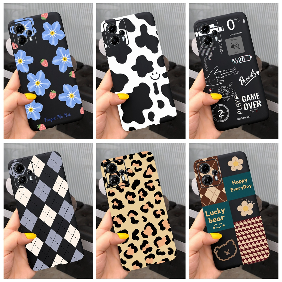 Motorola Moto G13 G23 G23 4G 2023 Capa De Silicone Macia De Geléia De Impressão