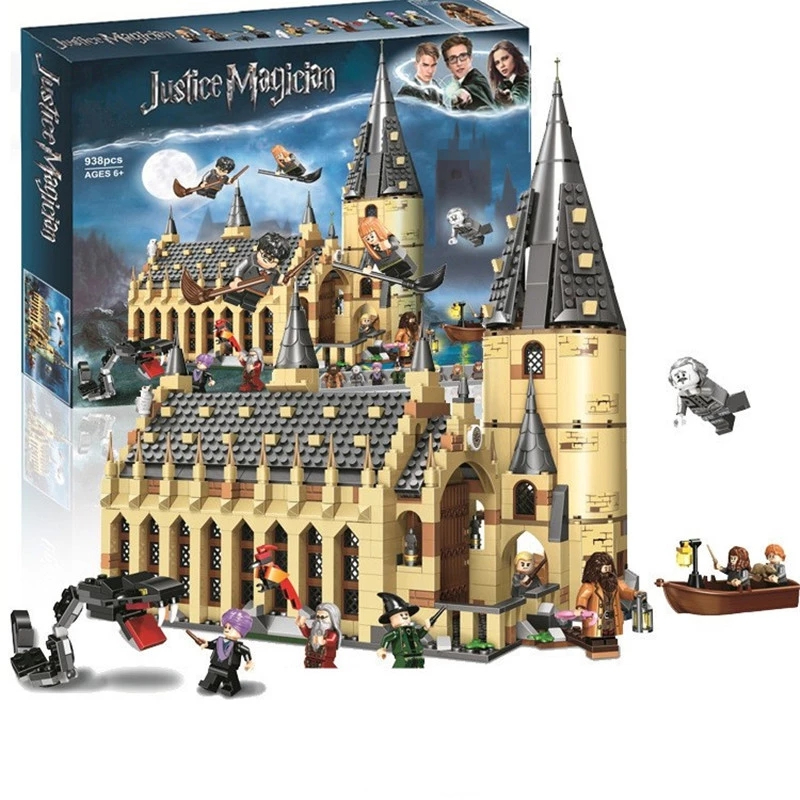 Blocos de Montar - Castelo e Terrenos de Hogwarts LEGO DO BRASIL