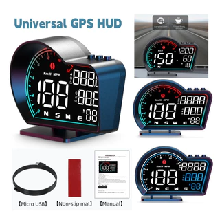 G16 3,5 Polegadas HUD GPS Speedometer Smart Car Display Inclinometer Head-Up Alarme De Velocidade Fadiga De Condução Para Todos Os Carros Incluindo Suzuki