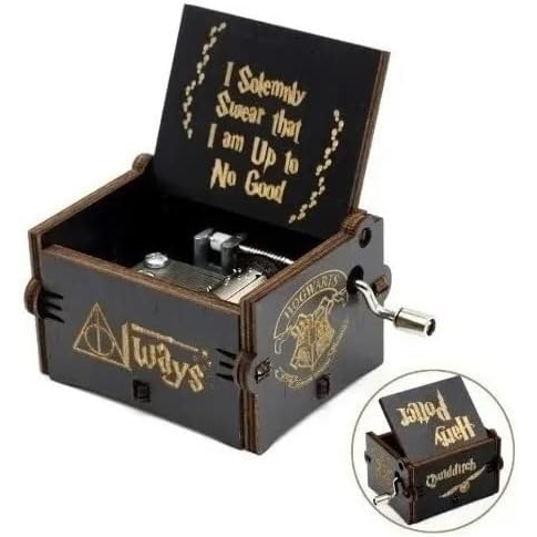 Harry Potter Caixa De Música Personalizada De Madeira
