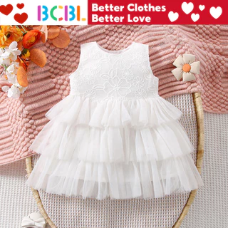 Vestido De Batismo Para Bebê Menina 1 Aniversário Tule Verão Branco