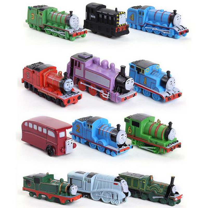 12pcskit Thomas E Amigos Trains Trackmaster Motor Abs Brinquedo Trem 