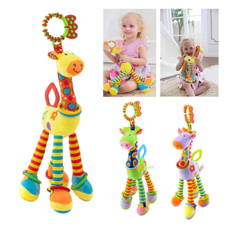 Brinquedos Baby Toys Girafa Sinos De Bebê Manusear Carrinho De Passeio Pingente De Sino