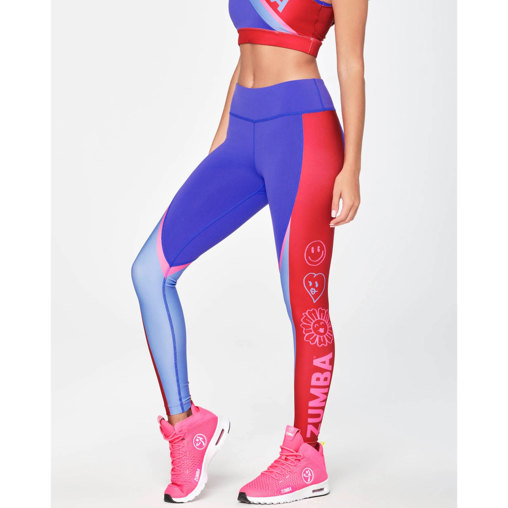 Zumba Calças Legging Z1B0 0156 | Shopee Brasil