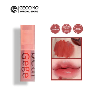 GECOMO Batom Matte Velvet Soft Lip Glaze Esmalte Labial À Prova D