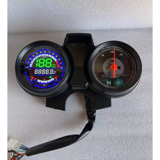 Ybr 125 2000-2004 2005 2006 2007 2008 Odômetro Digital Velocímetro Tacômetro Assy Para Yamaha Ybr125