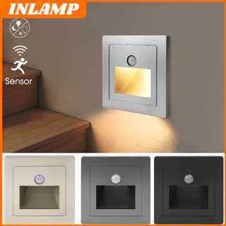 Sensor De Lâmpada Noturna LED Controle Inteligente De Luz De Parede + Movimento PIR Para Escada De Degrau
