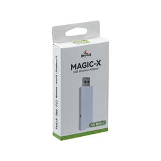 Mayflash MAGIC-X Adaptador Controlador Sem Fio Bluetooth Para Xbox Series X | S/One/PS3/Switch/macOS/Windows/Raaspberry Pi/Steam