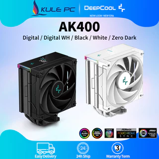 Deepcool AK400 Digital/Standard/White/Zero Dark CPU Air Cooler 4 Tubos De Calor Radiador De Mesa Para PC De Alto Desempenho 120mm FDB Intel LGA1700 LGA1151 AMD AM4 AM5