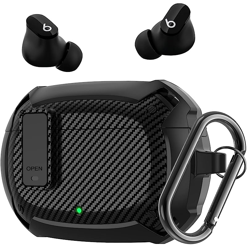 Beats-Studio Buds/+ Case , Proteção Dura Militar Robusta E Tampa