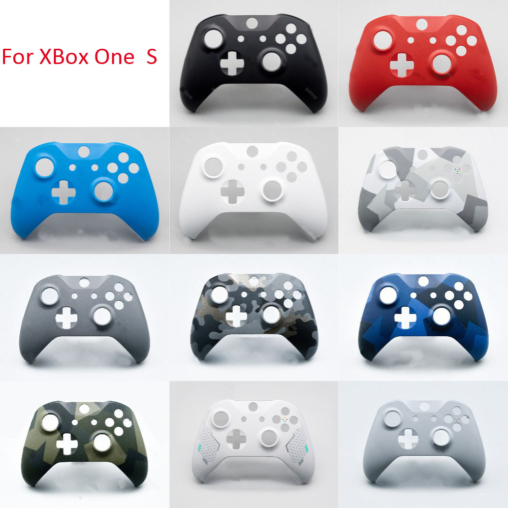 Para O Controlador XBox One S Tampa Superior Da Concha Peça De Reparo Substituição Placa Facial