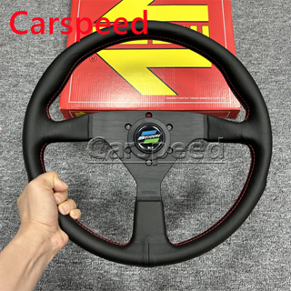 Carro de couro Drift Rally Race Racing Sport Volante, Simulador de jogos e  jogos Volante, 330mm, 13in, 13in
