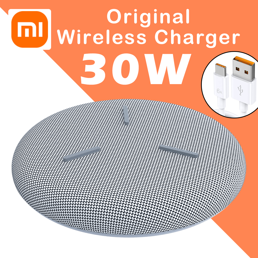 Xiaomi lança carregador sem fio rápido de 30W